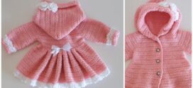 How to Crochet a Hooded Coat For a Baby
