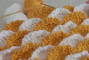 Amazing 3D crochet stitch STEP BY STEP | Video Tutorial