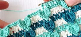 Beautiful knitted blanket with heart vest | Video Tutorial