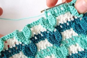 Beautiful knitted blanket with heart vest | Video Tutorial